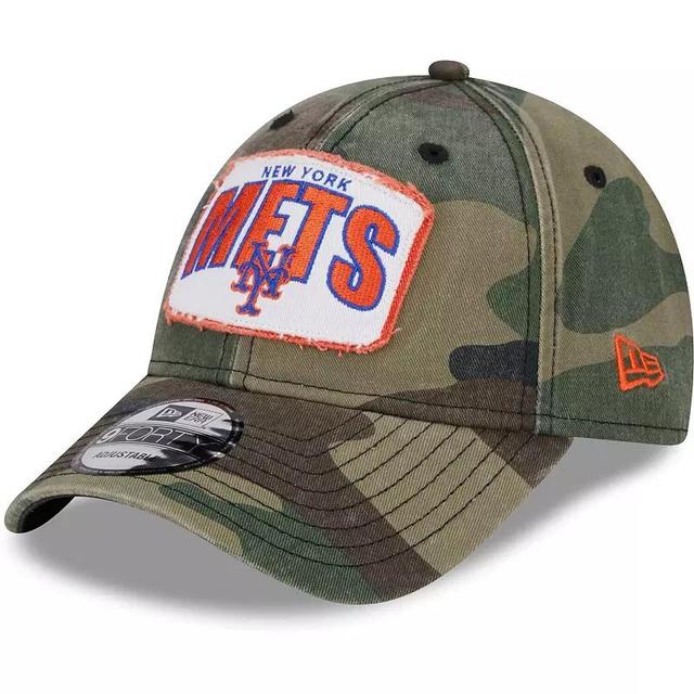 Mens New Era Camo New York Mets Gameday 9FORTY Adjustable Hat Product Image