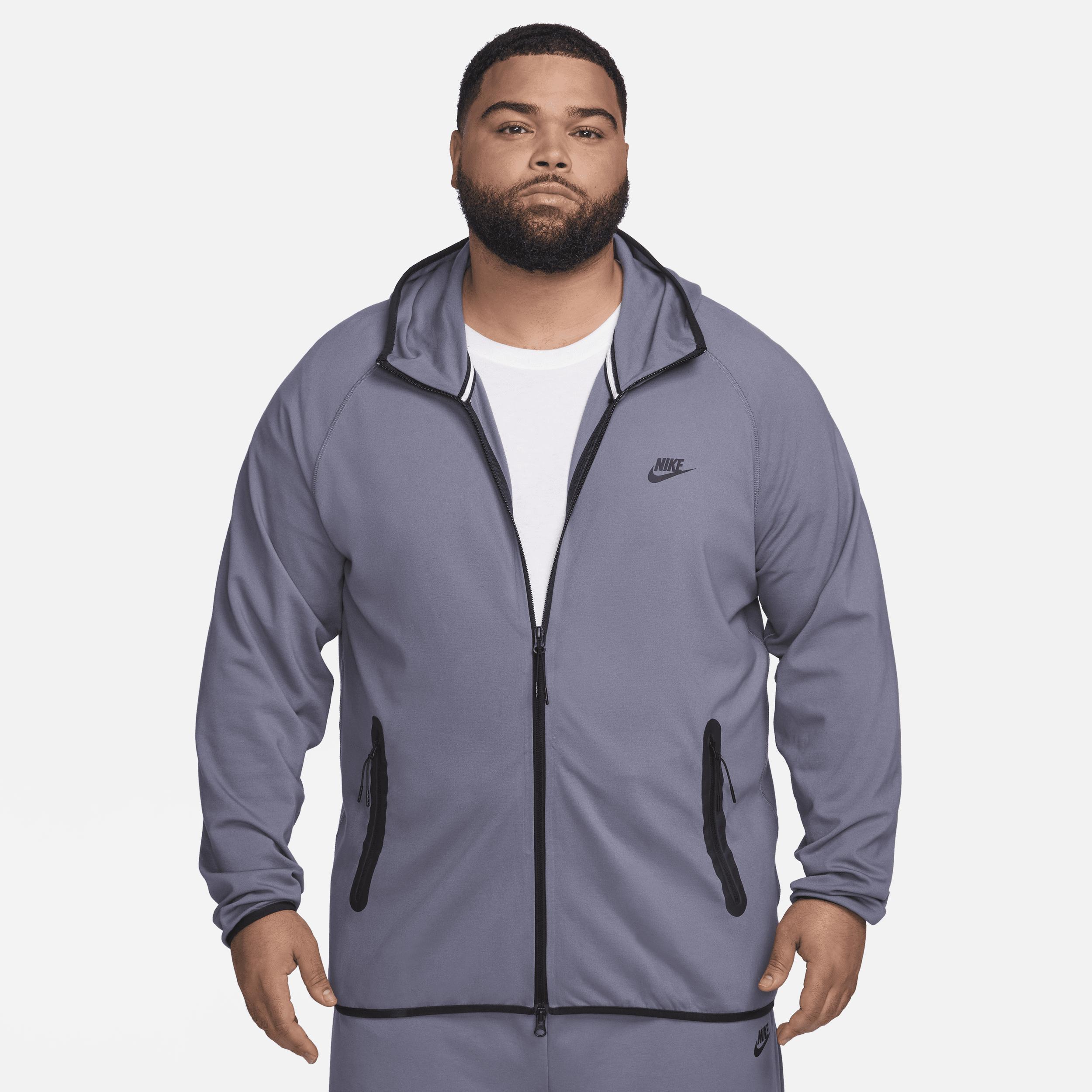 Nike Men's Tech Lightweight Knit Full-Zip Hoodie Product Image