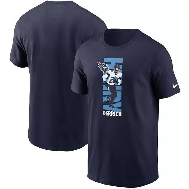 Mens Nike Derrick Henry Navy Tennessee Titans Player Graphic T-shirt Product Image