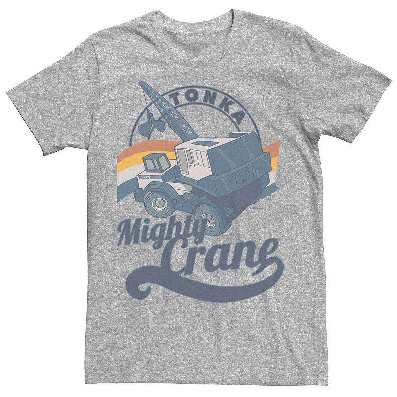 Mens Hasbro Tonka Mighty Crane Retro Tee Athletic Grey Product Image