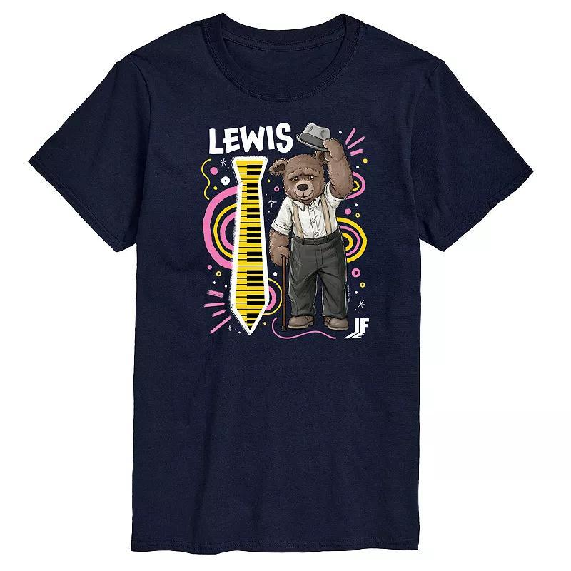 Mens IF Lewis Tee Graphic Tee Blue Product Image