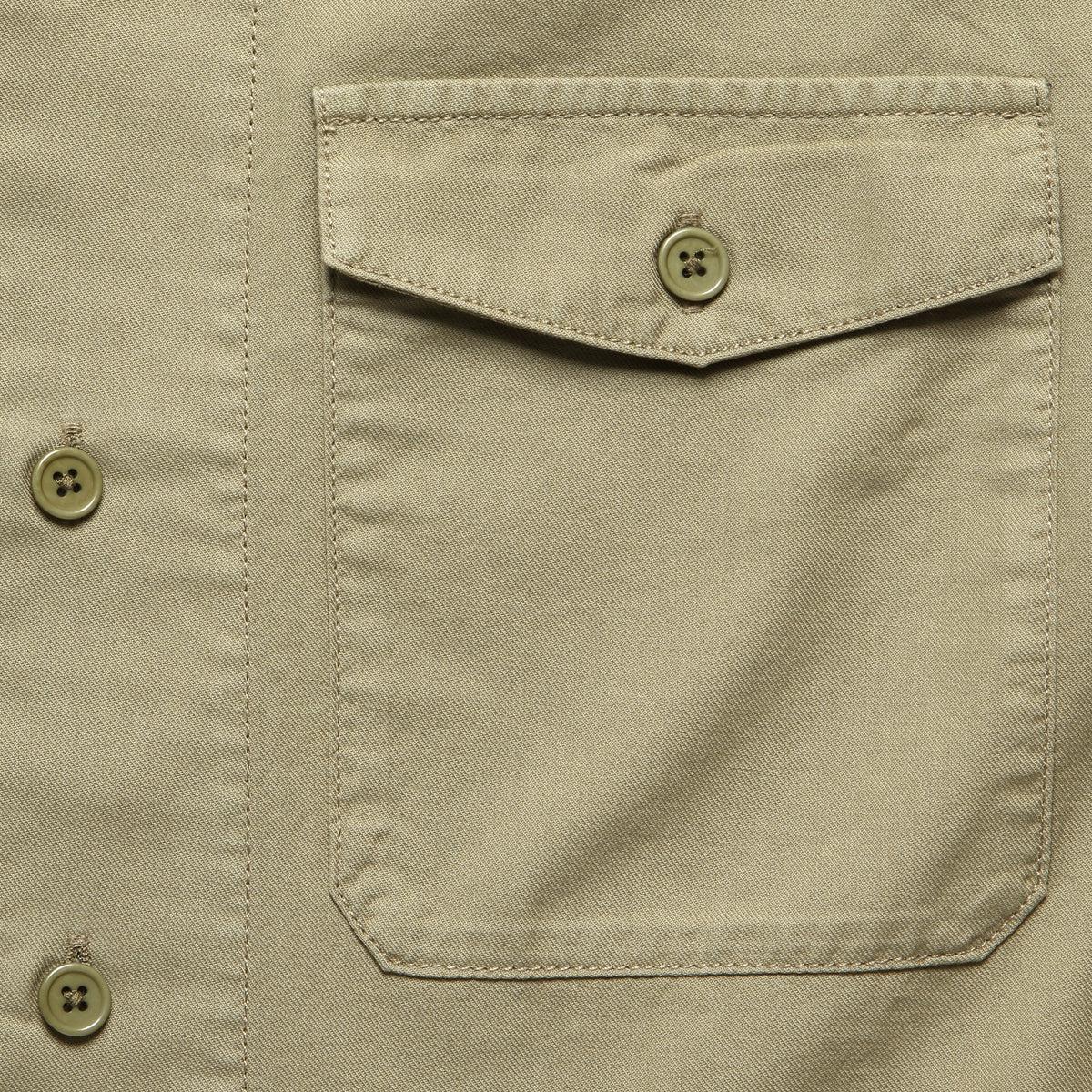 Utility Camp Shirt - Khaki Product Image