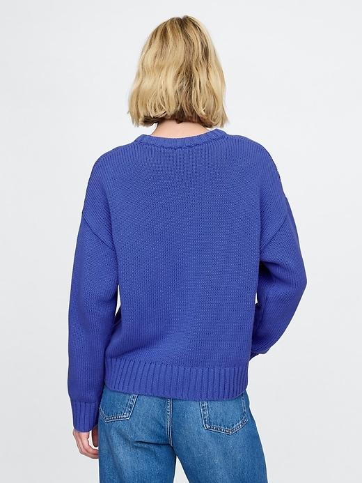 Relaxed Crewneck Sweater Product Image