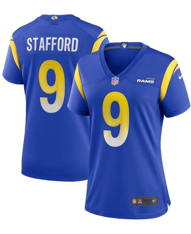 Womens Matthew Stafford Royal Los Angeles Rams Game Jersey - Royal Product Image