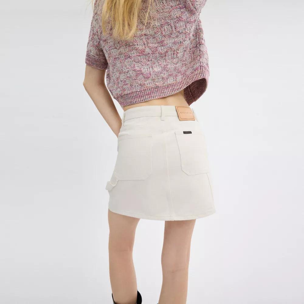 Painter Skirt In Organic Cotton Product Image