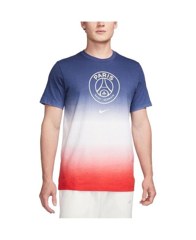 Men's White Paris Saint-Germain Crest T-shirt Product Image