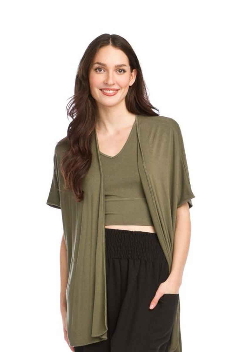 Green Cropped Tank Product Image