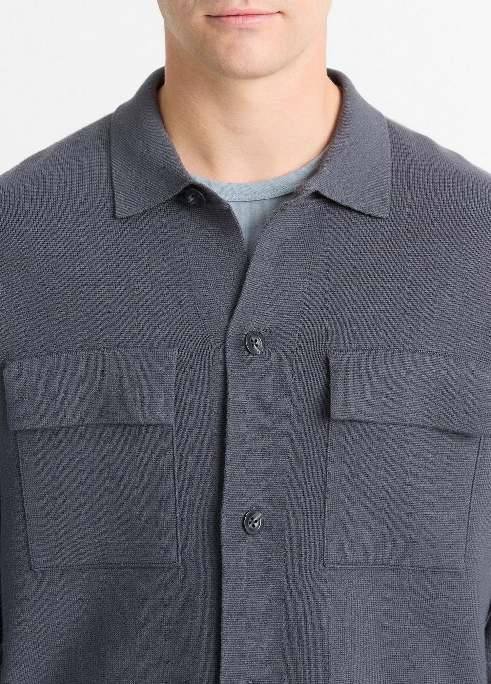 Milano-Stitch Shirt Jacket Product Image