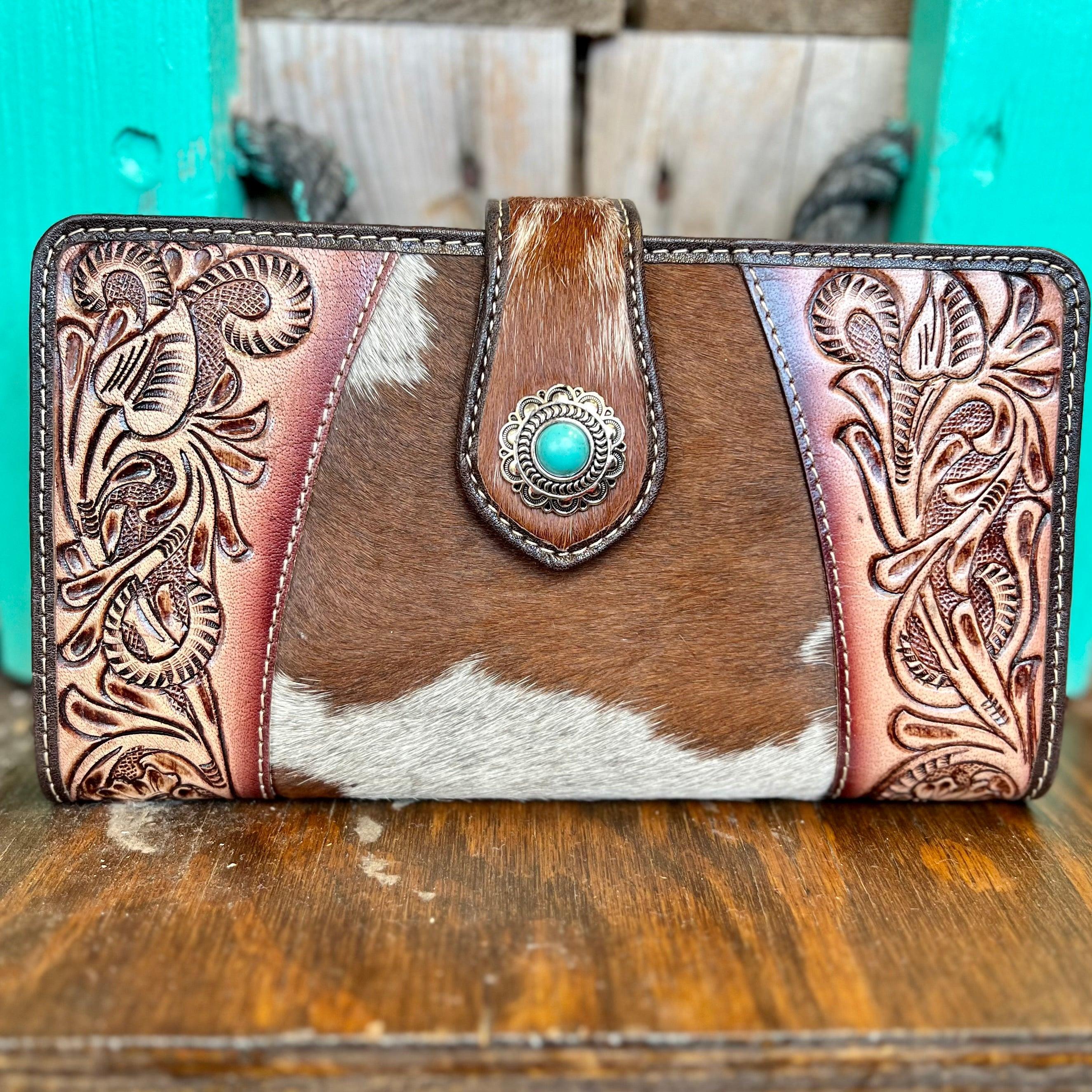 Roscoe Ridge Hand Tooled Wallet Product Image