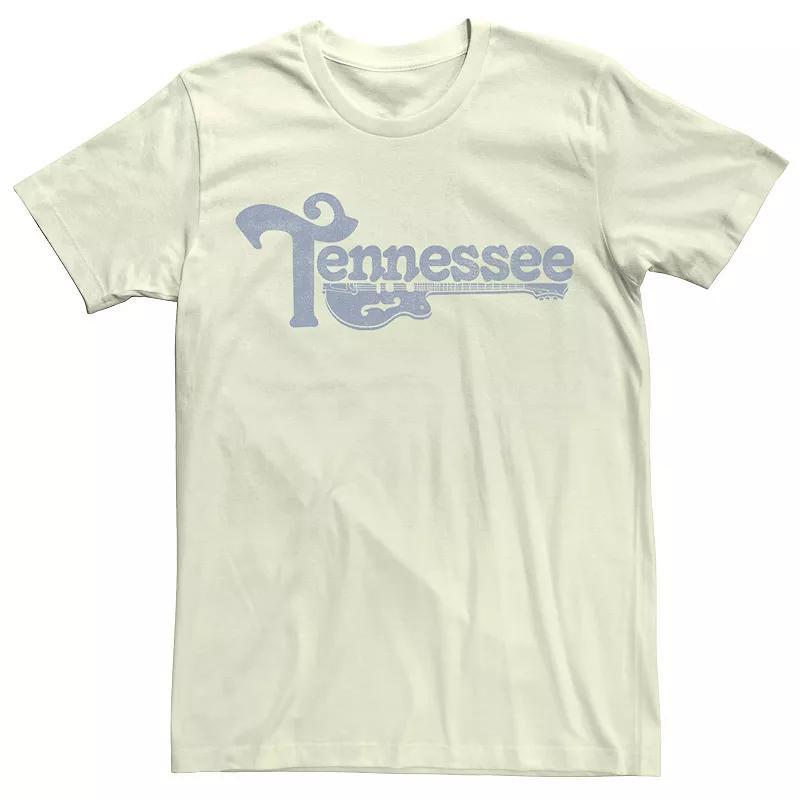 Mens Tennessee Split Guitar Title Tee Product Image