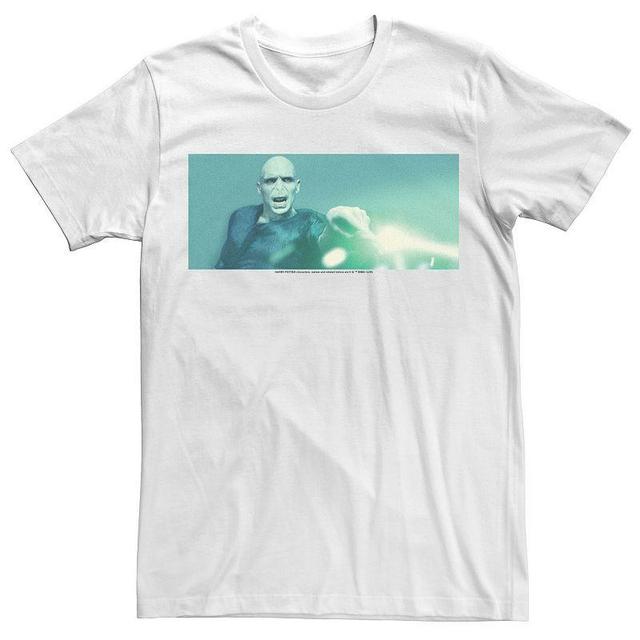 Mens Harry Potter Lord Voldemort Casting Spell Poster Tee Product Image