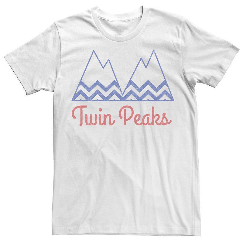 Mens Twin Peaks Mountain Short Sleeve Tee Product Image