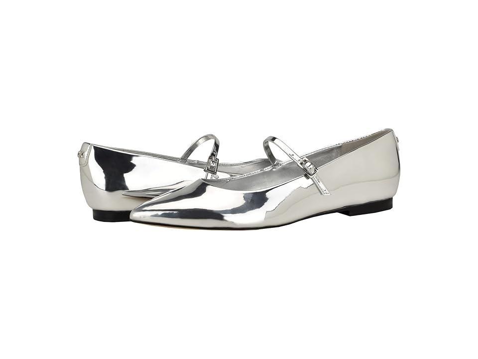 Calvin Klein Kamryn Patent) Women's Flat Shoes Product Image