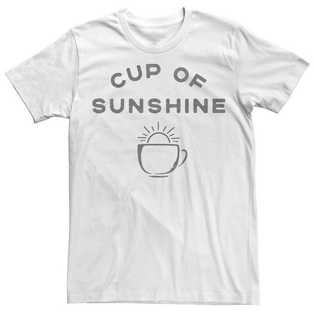 Mens Trendy Coffee Sunshine Tee Product Image