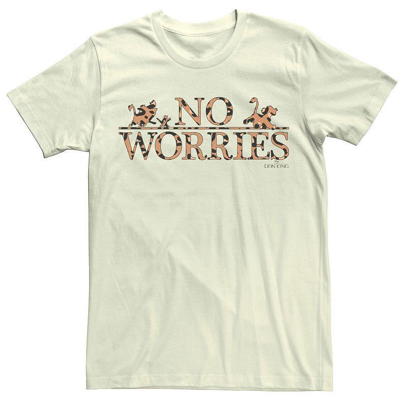 Mens Disney The Lion King No Worries Leopard Fill Tee Product Image