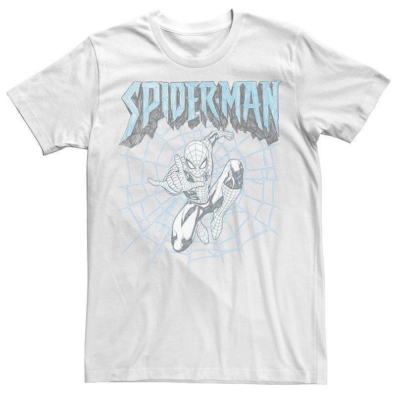 Mens Marvel Spideys Web Graphic Tee Product Image