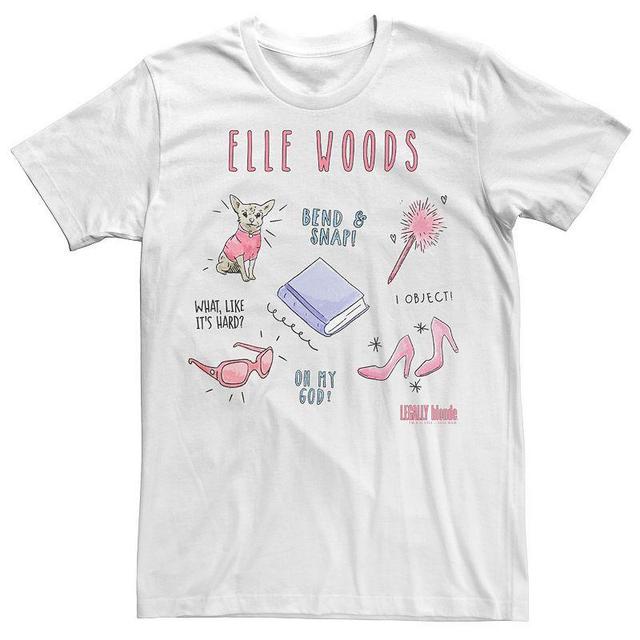 Mens Legally Blonde Elle Woods Sketches Tee Product Image