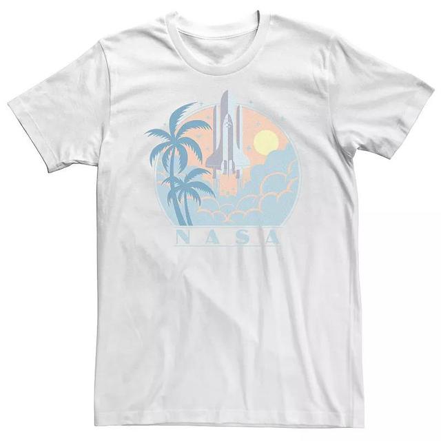 Big & Tall NASA Beach Launch Logo Tee, Mens Product Image