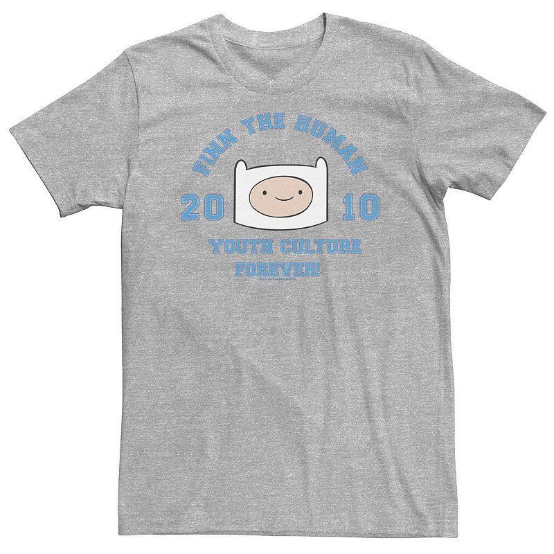 Big & Tall Adventure Time Finn The Human Youth Culture Forever Tee, Mens Product Image