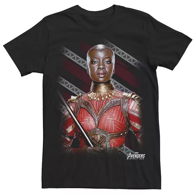 Marvel Mens The Avengers Infinity War Okoye Wakandas Finest Warrior Short Sleeve T-Shirt Product Image