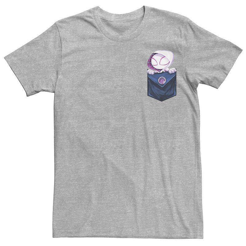 Mens Marvel Spider-Gwen Tee Athletic Grey Product Image