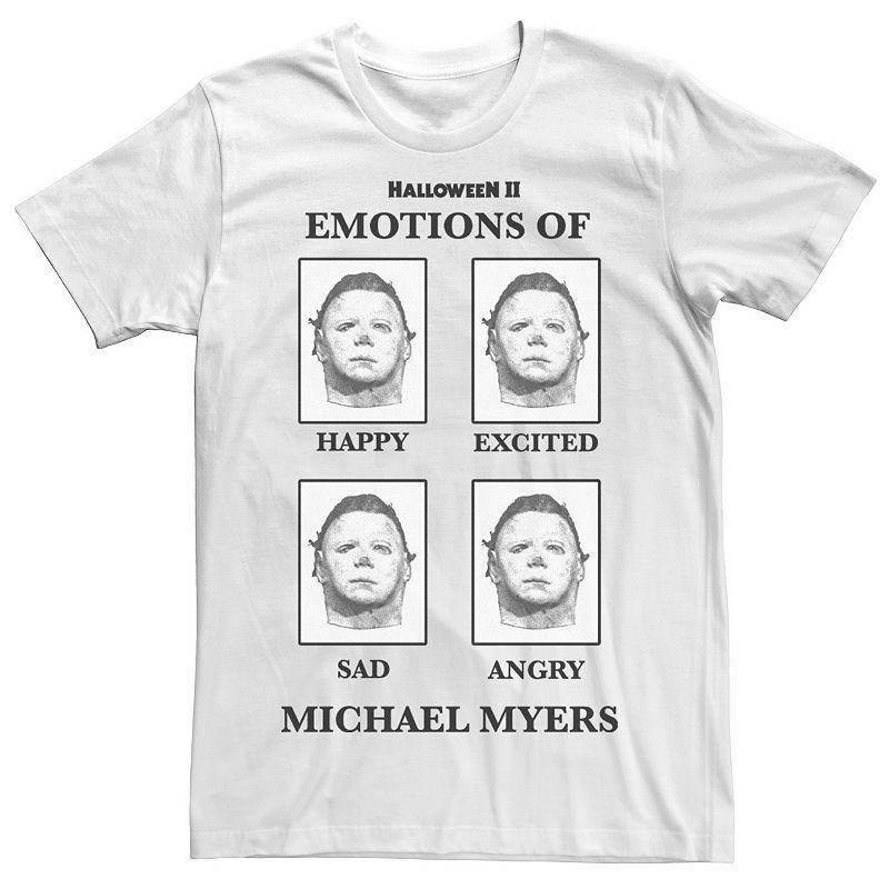 Mens Halloween 2 Emotions Of Michael Myers Tee Product Image