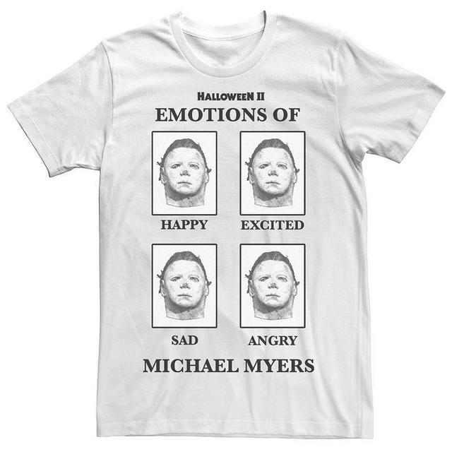 Mens Halloween 2 Emotions Of Michael Myers Tee Product Image