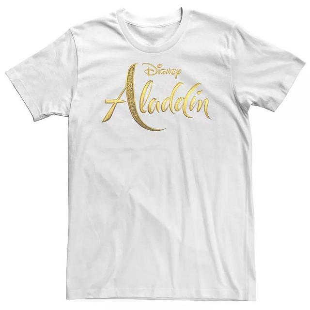 Big & Tall Disney Aladdin Logo Tee, Mens Product Image