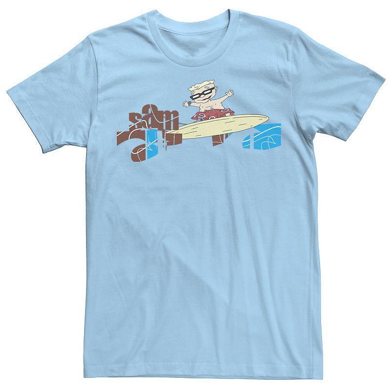 Mens Rocket Power Sam Surfing Retro Logo Tee Product Image