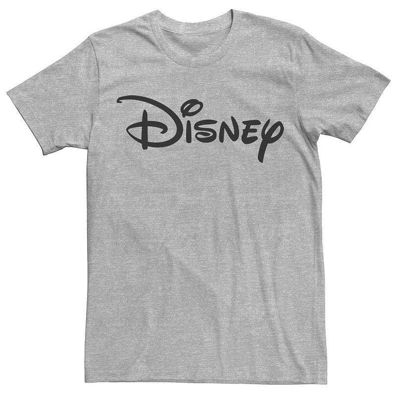 Mens Disney Logo Big Disney Logo Tee Med Grey Product Image