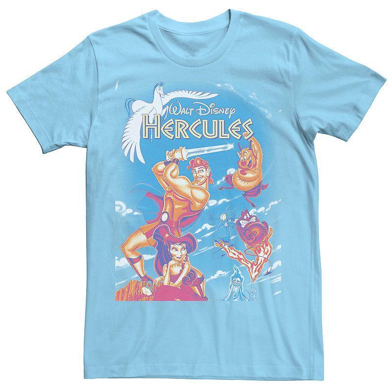 Disneys Hercules Mens Main Cast Movie Cover Tee Product Image