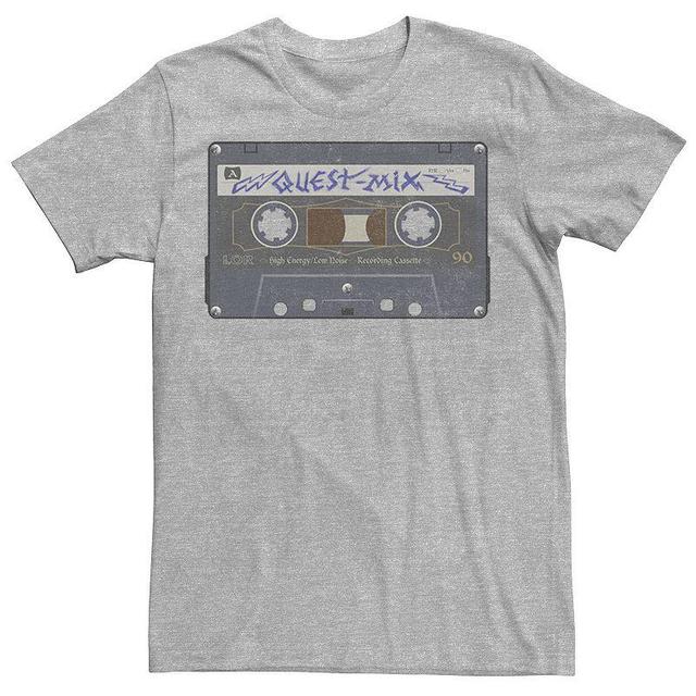 Disney / Pixars Onward Mens Quest Mix Tape Portrait Tee Athletic Grey Product Image