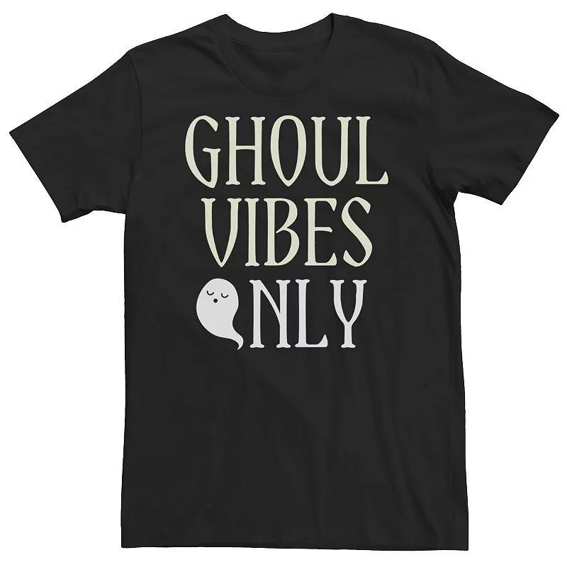 Big & Tall Trendy Ghoul Vibes Only Tee, Mens Product Image