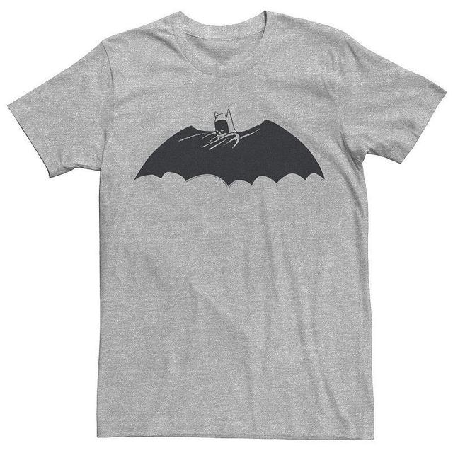 Mens DC Comics Batman Side Portrait Logo Tee Product Image