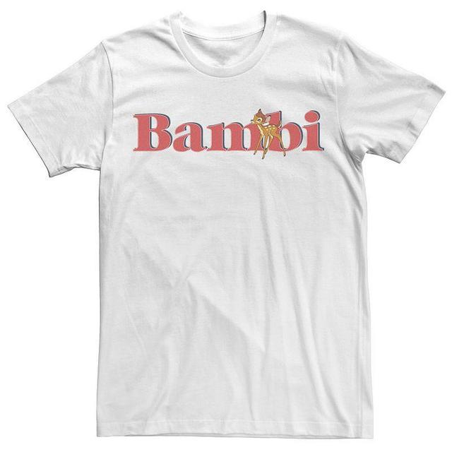 Big & Tall Disney Bambi Simple Bambi Logo Tee, Mens Product Image