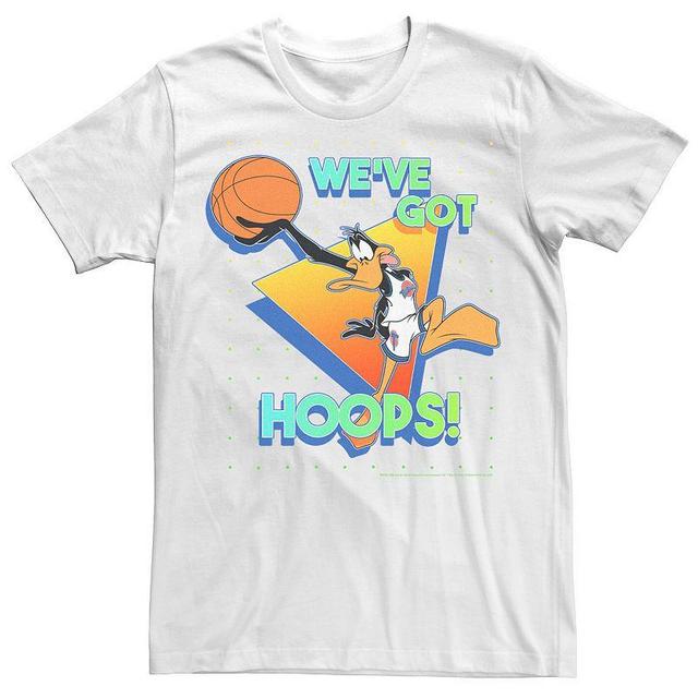 Mens Looney Tunes Space Jam Daffy Ducks Weve Got Hoops Tee Product Image