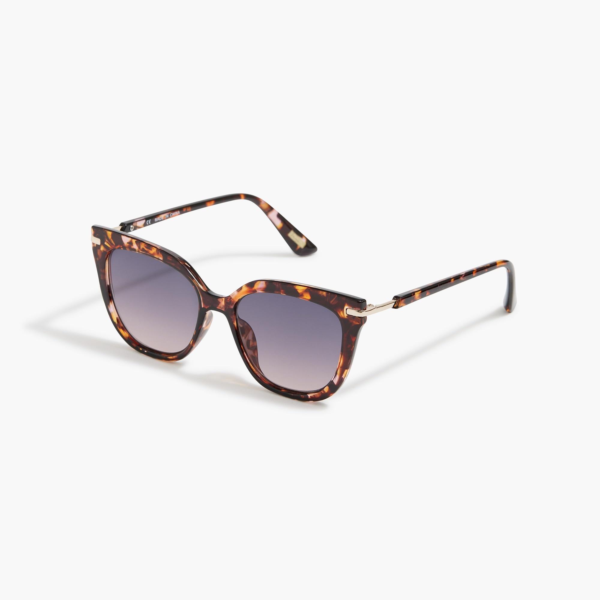 Tortoise D-frame sunglasses Product Image