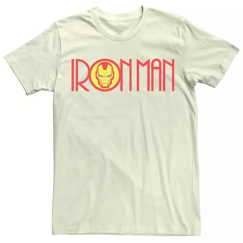 Mens Marvel Retro Ironman Logo Tee Product Image