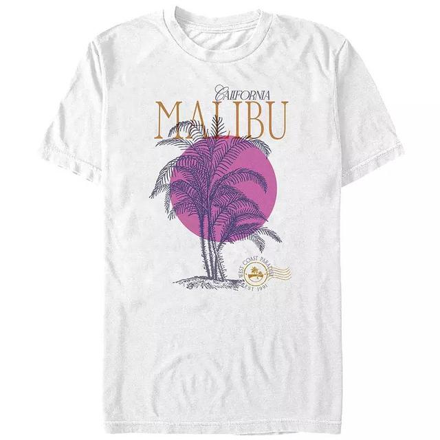 Big & Tall Malibu California Palm Tree Graphic Tee, Mens Product Image