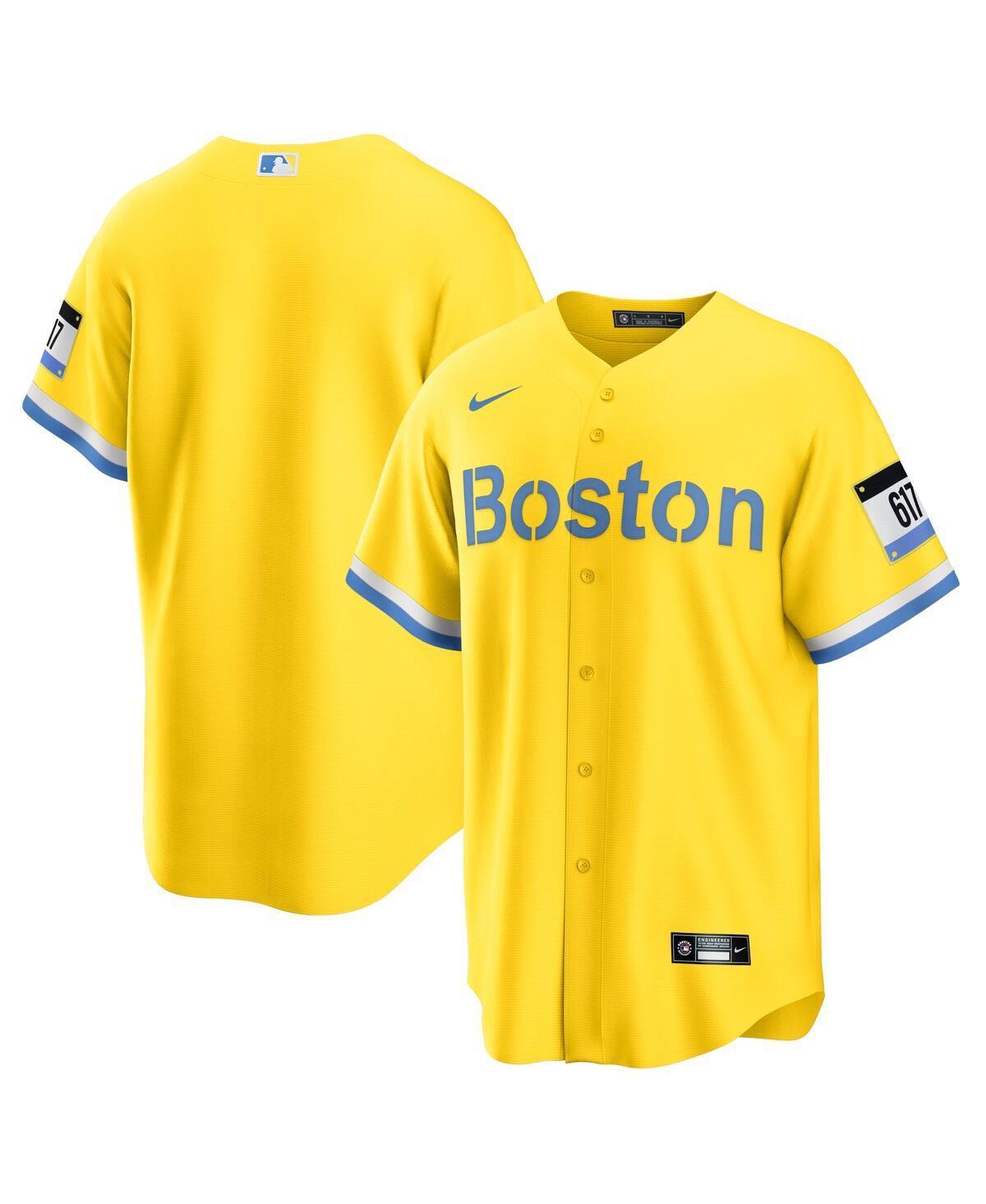 Nike Mens MLB Boston Red Sox City Connect Replica Baseball Jersey Product Image