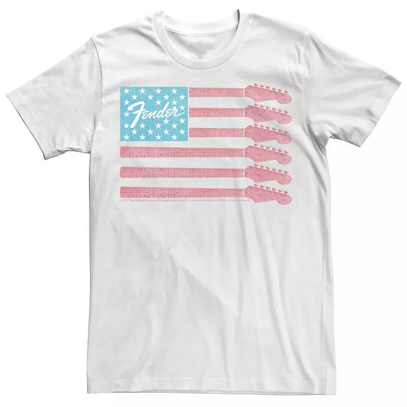 Mens Fender Guitar Flag Americana Rock Tee Product Image