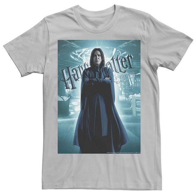 Mens Harry Potter Half-Blood Prince Snape Character Poster Graphic Tee Product Image