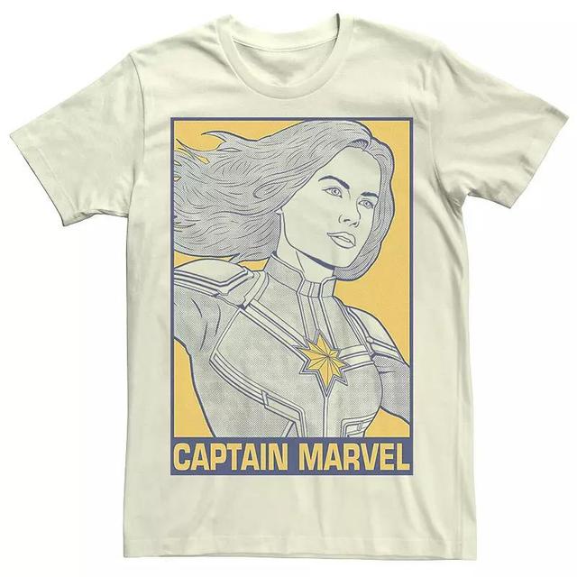 Mens Marvel Avengers: Endgame Captain Marvel Pop Art Tee Product Image