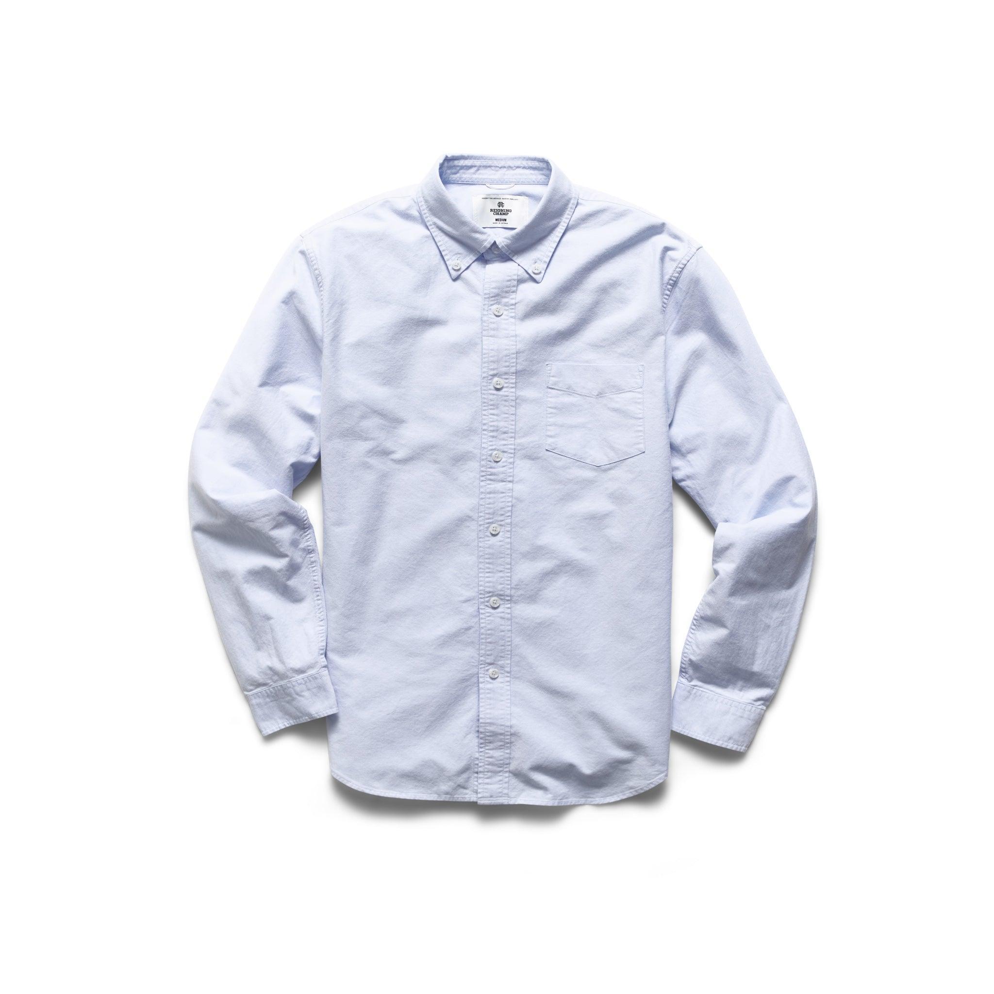 Cotton Oxford Windsor Shirt Male Product Image