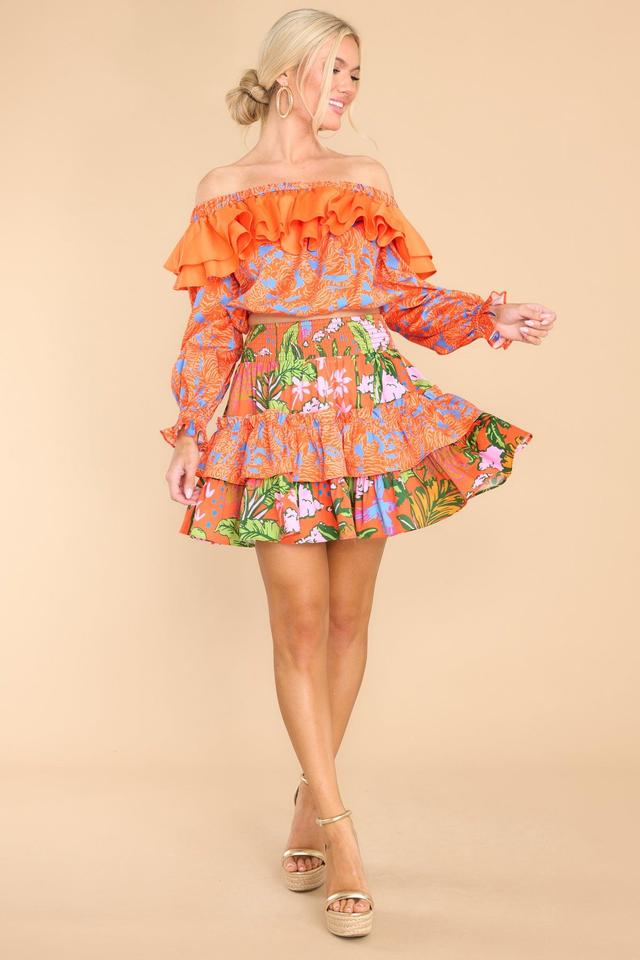 Angela Jungle Cruise Skirt Print Product Image