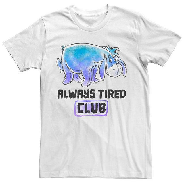 Disneys Winnie The Pooh Eeyore Always Tired Club Mens Tee Product Image