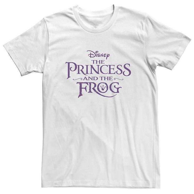 Disneys The Princess And The Frog Mens Classic Title Logo Tee Product Image