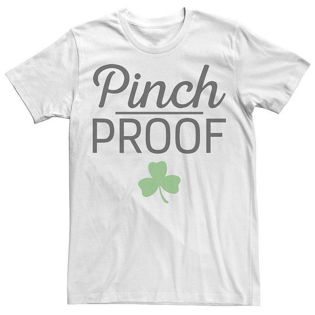 Mens Pinch Proof Shamrock Saint Paddys Day Graphic Tee Product Image