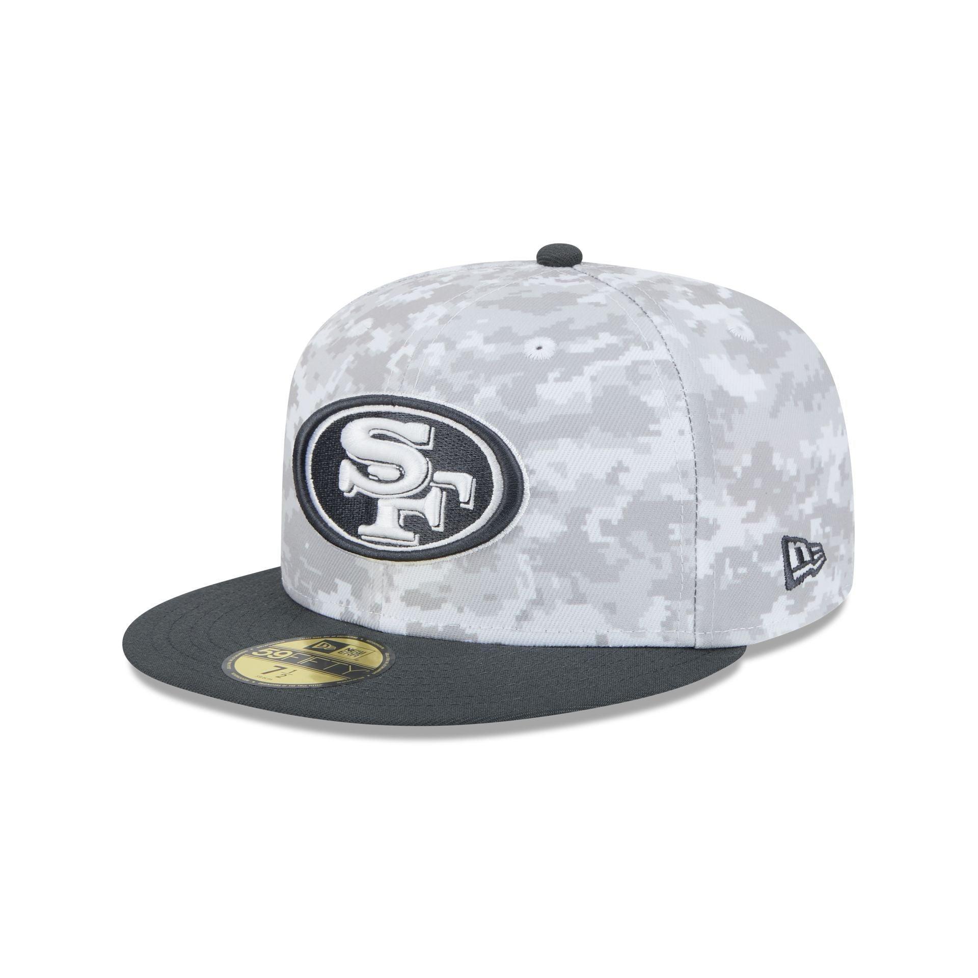 San Francisco 49ers 2024 Salute to Service 59FIFTY Fitted Hat Male Product Image