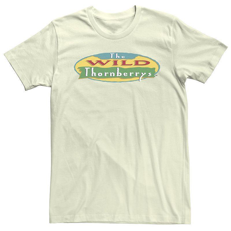 Mens Wild Thornberries Logo Short Sleeve Tee Athletic Grey Product Image